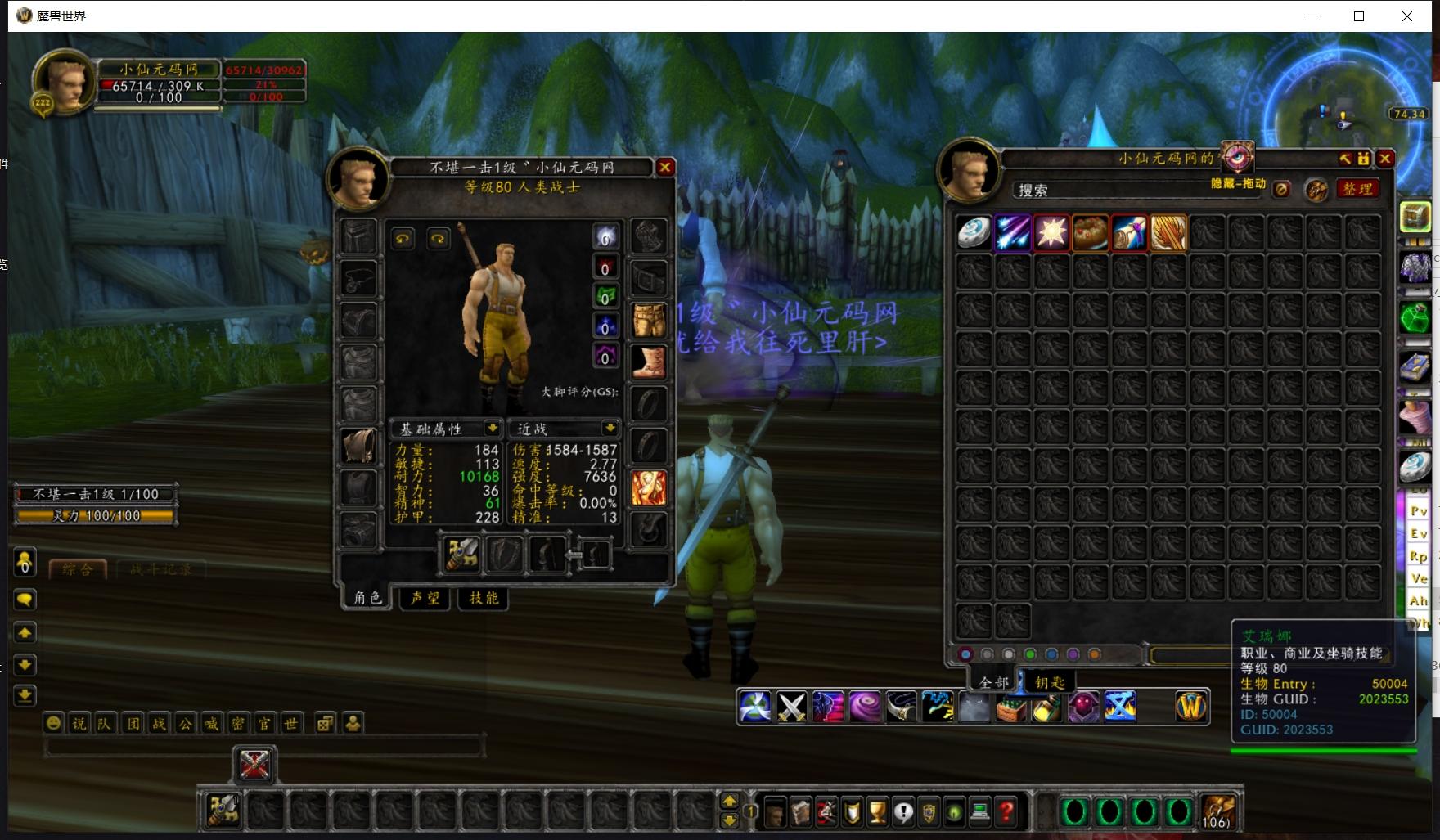 图片[3]-【魔兽335阿拉德魔兽】典藏怀旧端游+WIN学习手工端+PC客户端+网页注册+GM指令教程+语音视频教程-小狐狸资源网-