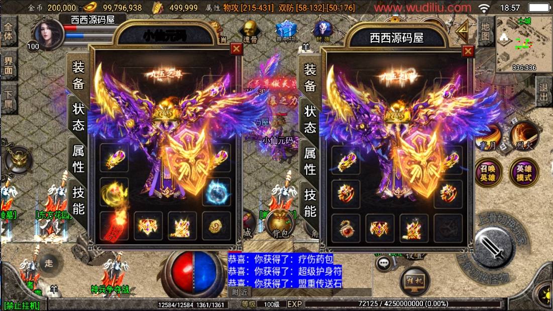 【战神引擎】斗罗合击三职业[白猪2]版本+视频教程+GM物品充值后台-小狐狸资源网-