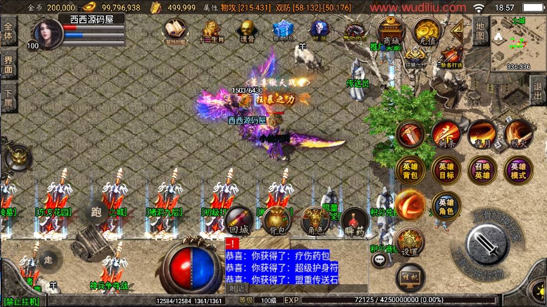 图片[5]-【战神引擎】斗罗合击三职业[白猪2]版本+视频教程+GM物品充值后台-小狐狸资源网-